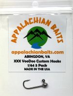 Appalachian Baits VooDoo XXX 1/64 JIG HOOK (5 count)