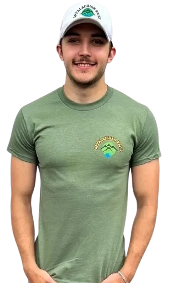 Appalachian Baits Green T-Shirt - Image 5