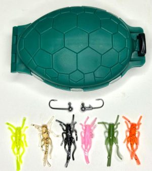 CRICKETZ BOX, Mountin Cricketz, 13/4" Soft Floating Fishing Bait Crickets, Scented, (65 count)